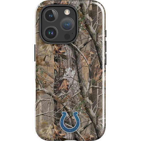 NFL Indianapolis Colts Realtree AP Camo iPhone 16 Pro Impact Case